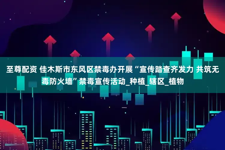 至尊配资 佳木斯市东风区禁毒办开展“宣传踏查齐发力 共筑无毒防火墙”禁毒宣传活动_种植_辖区_植物